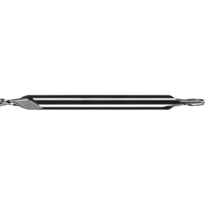 Picture of ROBBJACK T6-200-06 DIA 3/16 SH 0.1875 LOC 0.3750 OAL 2.00 End Mill Standard Flute Standard Helix Carbide Uncoated Single End Square Sharp