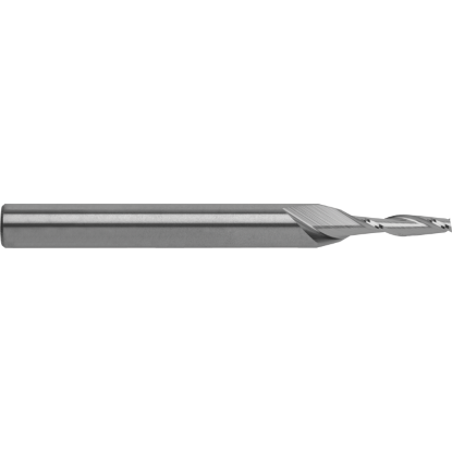 Picture of ROBBJACK MC8-203-06 DIA 6MM SH 0.2362 LOC 0.7874 OAL 2.4803 End Mill Standard Flute Standard Helix Carbide Uncoated Single End Square Sharp
