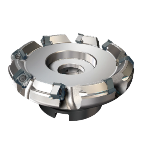 Picture of MITSUBISHI WSX445UR0812MN , WSX445 Arbor Type Face Milling Cutter Body, 8.000" Cutting Diameter