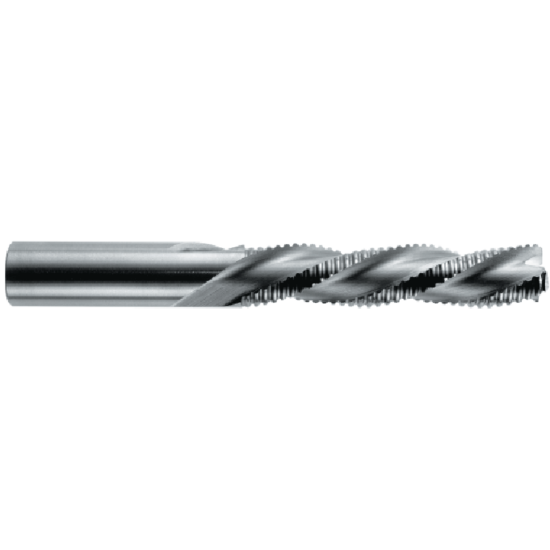 Picture of ROBBJACK WRD-303-24 DIA 3/4 SH 0.7500 LOC 2.50 OAL 5.2500 End Mill Carbide Uncoated Single End Square Sharp