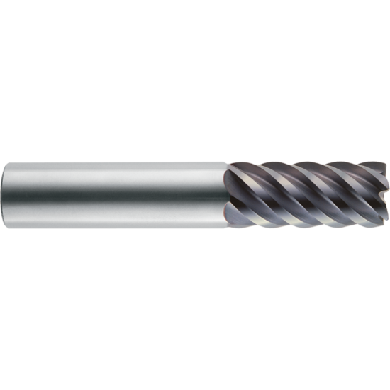 Picture of ROBBJACK XF-802-32-060-FL DIA 1 SH 1.00 LOC 2.00 OAL 5.00 End Mill Standard Flute High Helix Carbide Uncoated Single End Corner Radius 0.0600 1.52MM