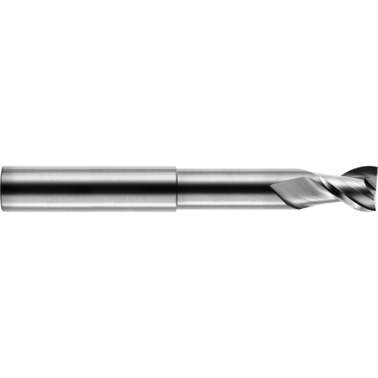 Picture of ROBBJACK FM-204-32-BN DIA 1 SH 1.00 LOC 1.00 OAL 6.00 End Mill Standard Flute Standard Helix Carbide Uncoated Single End Ball Nose