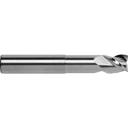 Picture of ROBBJACK FM-303-32-060 DIA 1 SH 1.00 LOC 1.00 OAL 6.00 End Mill Standard Flute Standard Helix Carbide Uncoated Single End Corner Radius 0.0600 1.52MM