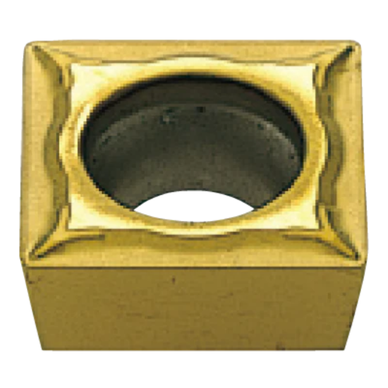 Picture of MITSUBISHI SCMT32.51 FV UE6020 Turning Insert Square Carbide 0.016 Radius