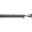 Picture of ROBBJACK A1-201-04-DLC DIA 1/8 SH 0.1250 LOC 0.1875 OAL 1.50 End Mill Standard Flute Standard Helix Carbide DLC Single End Square With Chamfer