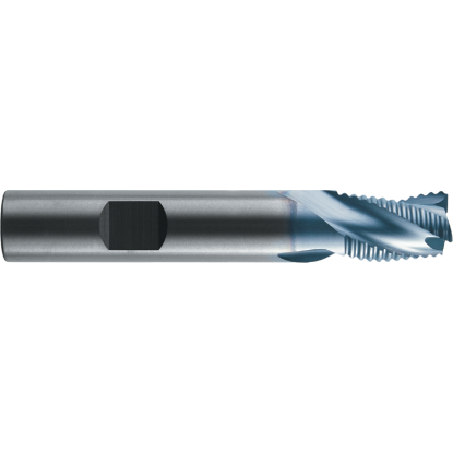 Picture of ROBBJACK MSTR-301-10-A DIA 10MM SH 0.3937 LOC 0.5510 OAL 2.8346 End Mill Carbide AlTiN Single End Square Sharp
