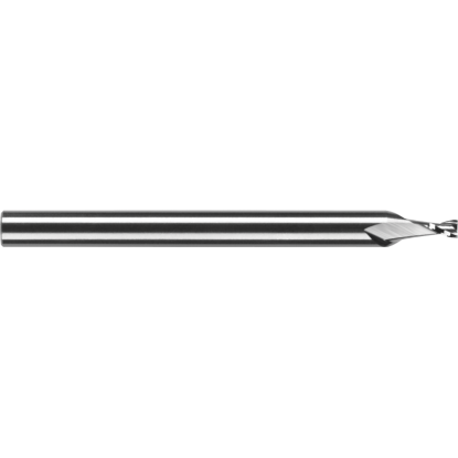 Picture of ROBBJACK SS-2-061 DIA 1.55MM SH 0.1250 LOC 0.0915 OAL 1.50 End Mill Standard Flute Standard Helix Carbide Uncoated Single End Square Sharp