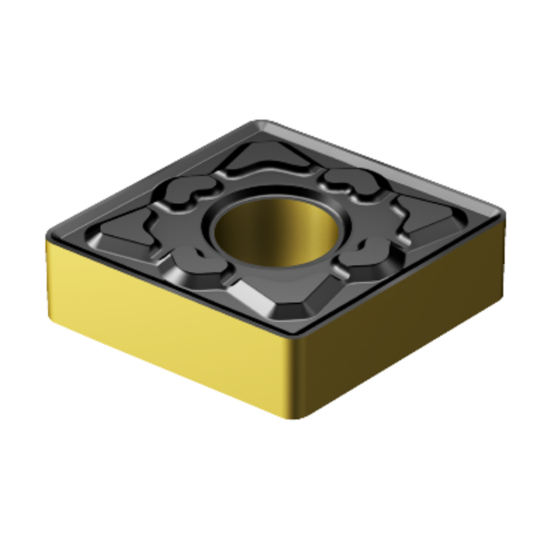 Picture of SANDVIK CNMG 542-KM 3210 Turning Insert 80.0° TiCN + Al2O3 + TiN Carbide 0.031 Corner Radius