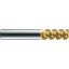 Picture of ROBBJACK ST-360-12-T DIA 3/8 SH 0.3750 LOC 0.8750 OAL 2.50 End Mill Standard Flute High Helix Carbide TiN Single End Square Sharp