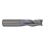 Picture of M.A. FORD 11625002C DIA 1/4 SH 0.2500 LOC 0.7500 OAL 2.50 End Mill Standard Flute Standard Helix Carbide TiCN Single End Corner Radius 0.0200 0.51MM TuffCut® GP