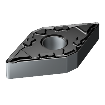 Picture of SANDVIK DNMG 442-MF 1105 Turning Insert 55.0° TiAlN Carbide 0.031 Corner Radius