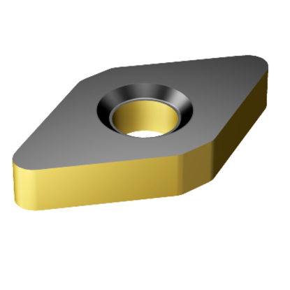 Picture of SANDVIK DNMA 442-KR 3205 Turning Insert 55.0° TiCN + Al2O3 + TiN Carbide 0.031 Corner Radius