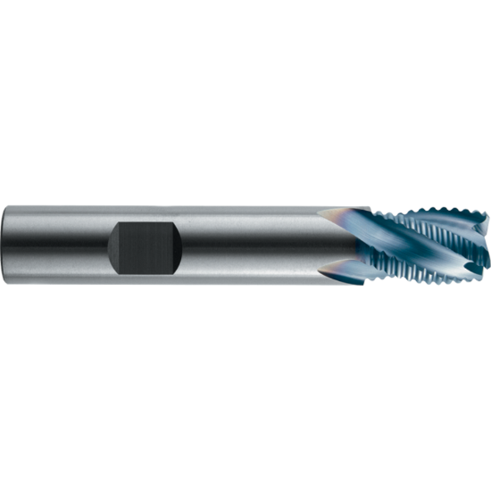 Picture of ROBBJACK MSTR-401-10-A DIA 10MM SH 0.3937 LOC 0.5510 OAL 2.8346 End Mill Carbide AlTiN Single End Square Sharp