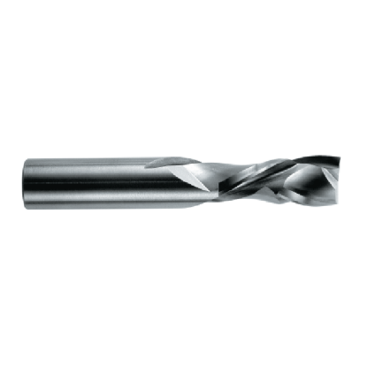 Picture of ROBBJACK HB-402-12-DLC DIA 3/8 SH 0.3750 LOC 1.00 OAL 2.50 End Mill Standard Flute Standard Helix Carbide DLC Single End Square Sharp