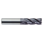 Picture of M.A. FORD 17750028A DIA 1/2 SH 0.50 LOC 1.2500 OAL 3.00 End Mill Standard Flute Variable Helix Carbide AlTiN Single End Corner Radius 0.1250 3.18MM TuffCut® XR