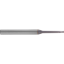 Picture of ROBBJACK MTM-205-01 DIA 1MM SH 0.2362 LOC 0.0394 OAL 2.4803 End Mill Standard Flute Standard Helix Carbide Uncoated Single End Corner Radius