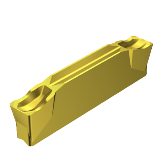 Picture of SANDVIK R123F2-0250-0503-CR 2135 Grooving,Groove Turning Insert Clamp Down