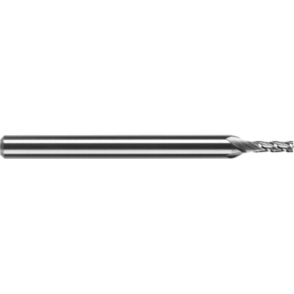 Picture of ROBBJACK MSR-4-150 DIA 1.50MM SH 0.1181 LOC 0.1770 OAL 1.496 End Mill Standard Flute Standard Helix Carbide Uncoated Single End Square Sharp