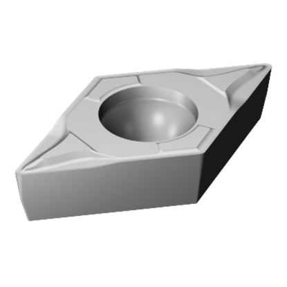 Picture of SANDVIK DCMT 2(1.5)1-KF H13A Turning Insert 55.0° Carbide 0.016 Corner Radius