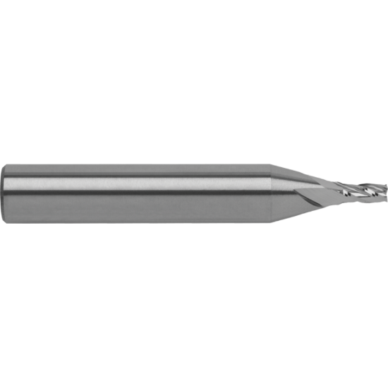 Picture of ROBBJACK T12-403-16-C DIA 1/2 SH 0.50 LOC 0.6250 OAL 3.00 End Mill Standard Flute Standard Helix Carbide TiCN Single End Square Sharp