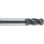 Picture of ROBBJACK XG-402-16-BN DIA 1/2 SH 0.50 LOC 1.00 OAL 3.00 End Mill Standard Flute Variable Helix Carbide Uncoated Single End Ball Nose