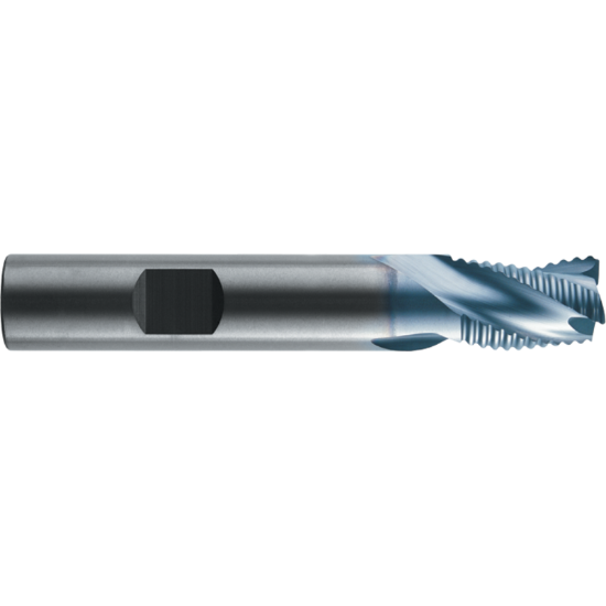 Picture of ROBBJACK STR-301-12-A DIA 3/8 SH 0.3750 LOC 0.6250 OAL 2.50 End Mill Carbide AlTiN Single End Square Sharp