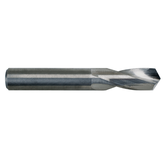 Picture of M.A. FORD 22607080T Carbide Drill Solid Carbide 118° 0.070 Dia 0.070 Shank 1.417 OAL 2 Flute 0.433 Flute Length Carbide TiN