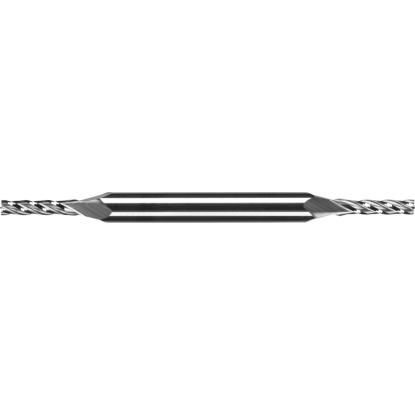 Picture of ROBBJACK T6-402-06 DIA 3/16 SH 0.1875 LOC 0.50 OAL 2.00 End Mill Standard Flute Standard Helix Carbide Uncoated Single End Square Sharp