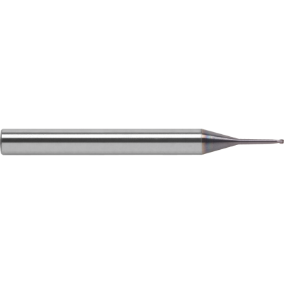 Picture of ROBBJACK TM-202-01 DIA 1/32 SH 0.2500 LOC 0.0312 OAL 0.1250 End Mill Standard Flute Standard Helix Carbide Uncoated Single End Corner Radius 0.0080 0.20MM