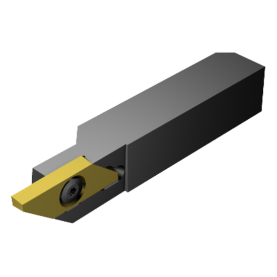 Picture of SANDVIK QS-SMALR 1010E-X, CoroCut XS QS Short Holder for QS Holding System, Right Hand, 10 x 10mm Shank Grooving,Groove Turning,Groove Threading