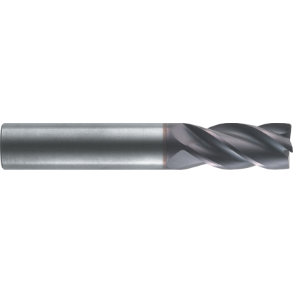 Picture of ROBBJACK XG-402-32-FL DIA 1 SH 1.00 LOC 2.00 OAL 5.00 End Mill Standard Flute Variable Helix Carbide Uncoated Single End Corner Radius 0.0280 0.71MM