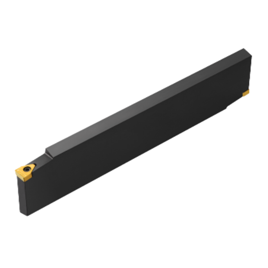 Picture of SANDVIK BPR151.2-45 500, T-Max Bear Paw Bear Paw Double-Ended Grooving Blade, 3.94" Cutting Depth
