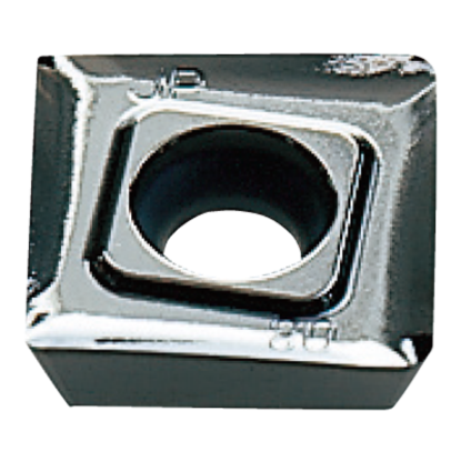 Picture of MITSUBISHI SOGT12T308PEFR-JP HTI10 Milling Insert Square Carbide 0.031 Radius