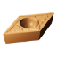Picture of SANDVIK DPMT 2(1.5)2-MM 1125 Turning Insert 55.0°