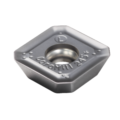 Picture of SANDVIK R245-12 T3 E-PL 530 CoroMill 245 Insert; 45 degree face Milling