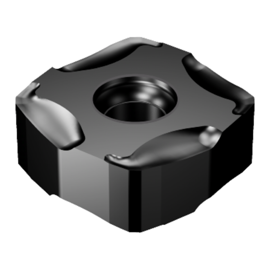Picture of SANDVIK R365-1505ZNE-KM K20D CoroMill 365 Insert; 25 degree lead