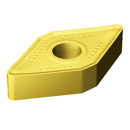 Picture of SANDVIK DNMM 443-MR 2025 Turning Insert 55.0° TiCN + Al2O3 + TiN Carbide 0.047 Corner Radius
