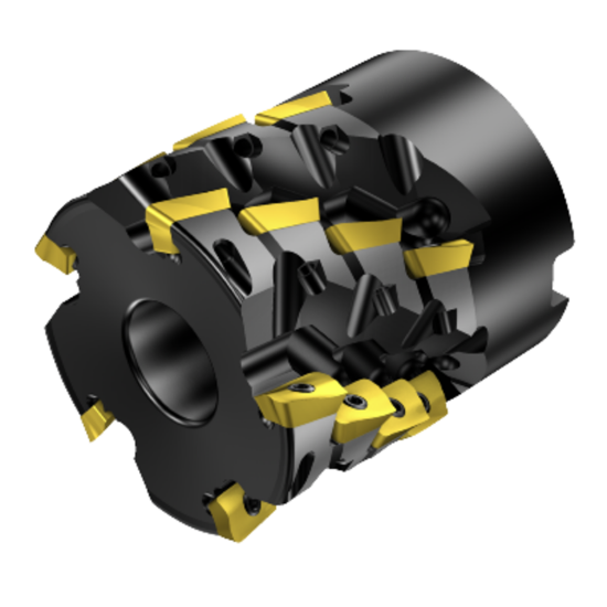 Picture of SANDVIK RA390-051R19-57M, CoroMill 390 Square Shoulder Milling Cutter, 2.000" Cutting Diameter