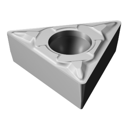 Picture of SANDVIK TCMT 1.2(1.2)2-KF H13A Turning Insert Triangle Carbide 0.031 Corner Radius