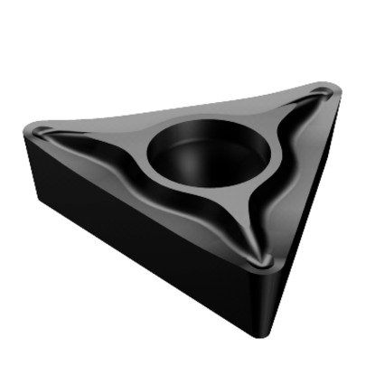 Picture of SANDVIK TCGT 3(2.5)2-UM 1105 Turning Insert Triangle TiAlN Carbide 0.031 Corner Radius