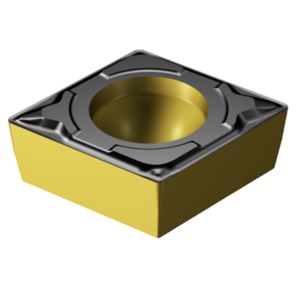 Picture of SANDVIK CPMT 2(1.5)1-PF 4325 Turning Insert 80.0° TiCN + Al2O3 + TiN Carbide 0.016 Corner Radius