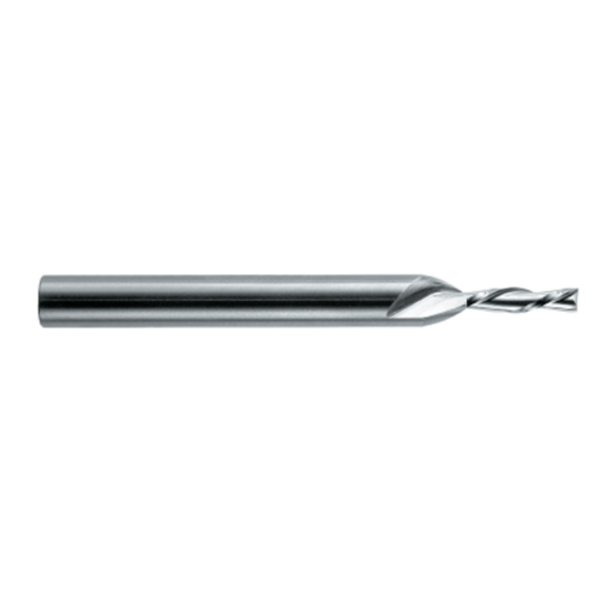 Picture of ROBBJACK CD8-203-06 DIA 3/16 SH 0.2500 LOC 0.6250 OAL 2.50 End Mill Standard Flute Standard Helix Carbide Uncoated Single End Square Sharp