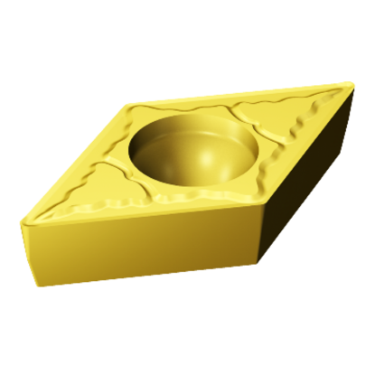 Picture of SANDVIK DCMT 2(1.5)1-KM 3005 Turning Insert 55.0° TiCN + Al2O3 + TiN Carbide 0.016 Corner Radius