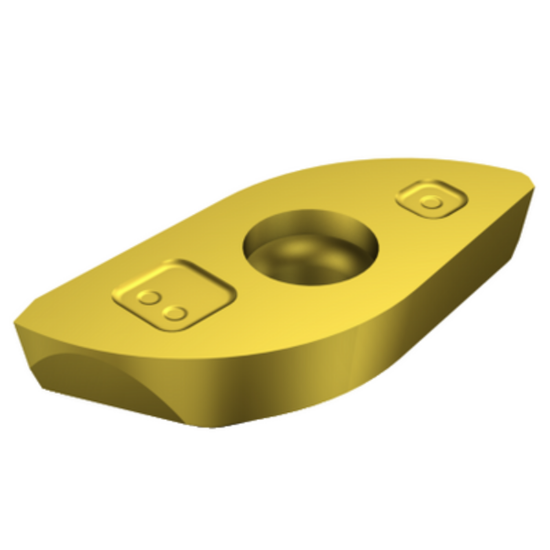 Picture of SANDVIK RA216-10 02 E-M 1025 CoroMill 216 Ball Nose endMill Insert; Profile Milling