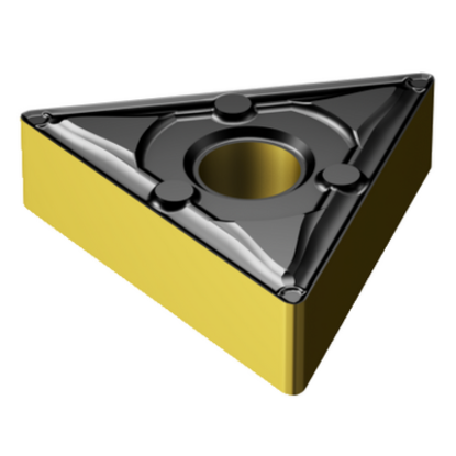 Picture of SANDVIK TNMX 331-WF 4315 Turning Insert Triangle TiCN + Al2O3 + TiN Carbide 0.016 Corner Radius