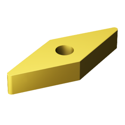 Picture of SANDVIK VNGA332S0625 6050 Turning Insert 35.0° TiN Ceramic 0.031 Corner Radius
