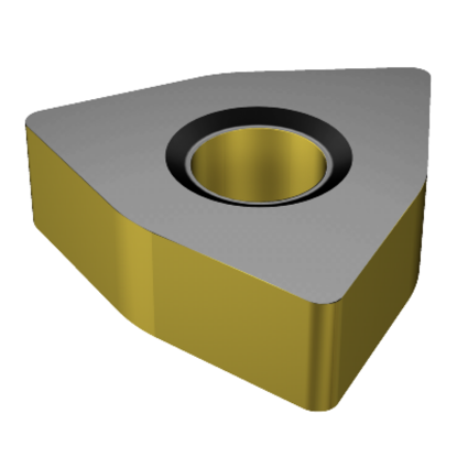 Picture of SANDVIK WNMA 1204003-KR 3205 Turning Insert Trigon TiCN + Al2O3 + TiN Carbide 0.047 Corner Radius
