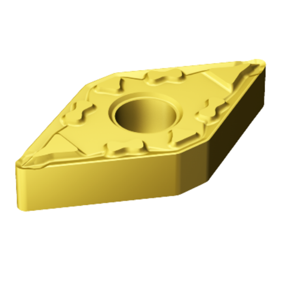Picture of SANDVIK DNMG 431-MF 2015 Turning Insert 55.0° TiCN + Al2O3 + TiN Carbide 0.016 Corner Radius