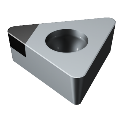 Picture of SANDVIK TCMW 3(2.5)1FP CD10 Turning Insert Triangle PCD 0.016 Corner Radius