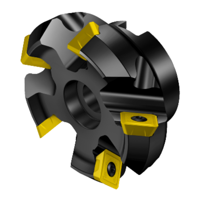 Picture of SANDVIK R245-063Q22-12H, CoroMill 245 Face Milling Cutter, 63mm Cutting Diameter 45.0°, Face Mill